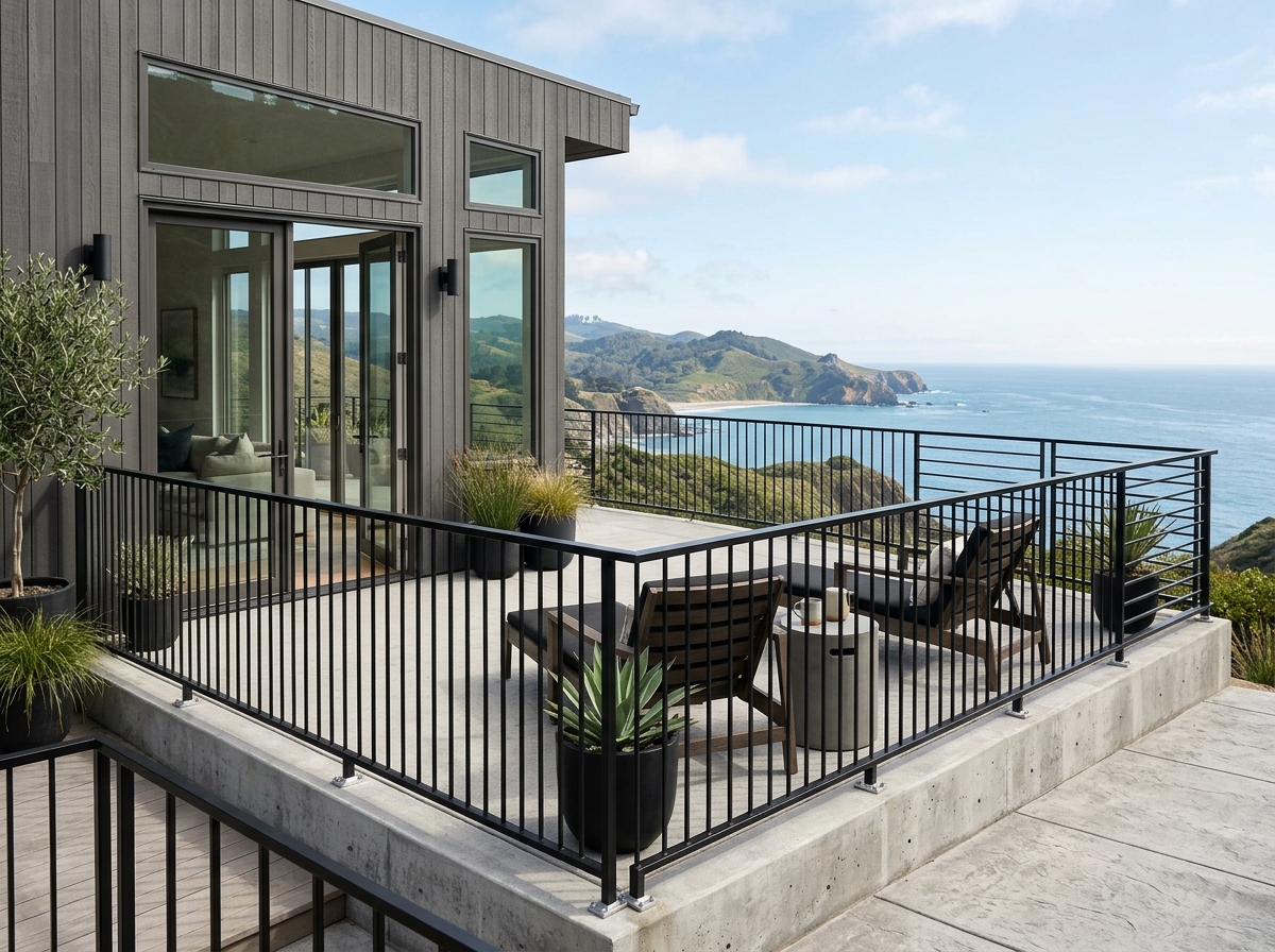 Railing Balkon Tempered Glass